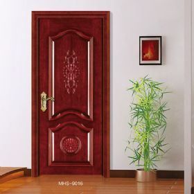 原木實木門MHS-9016